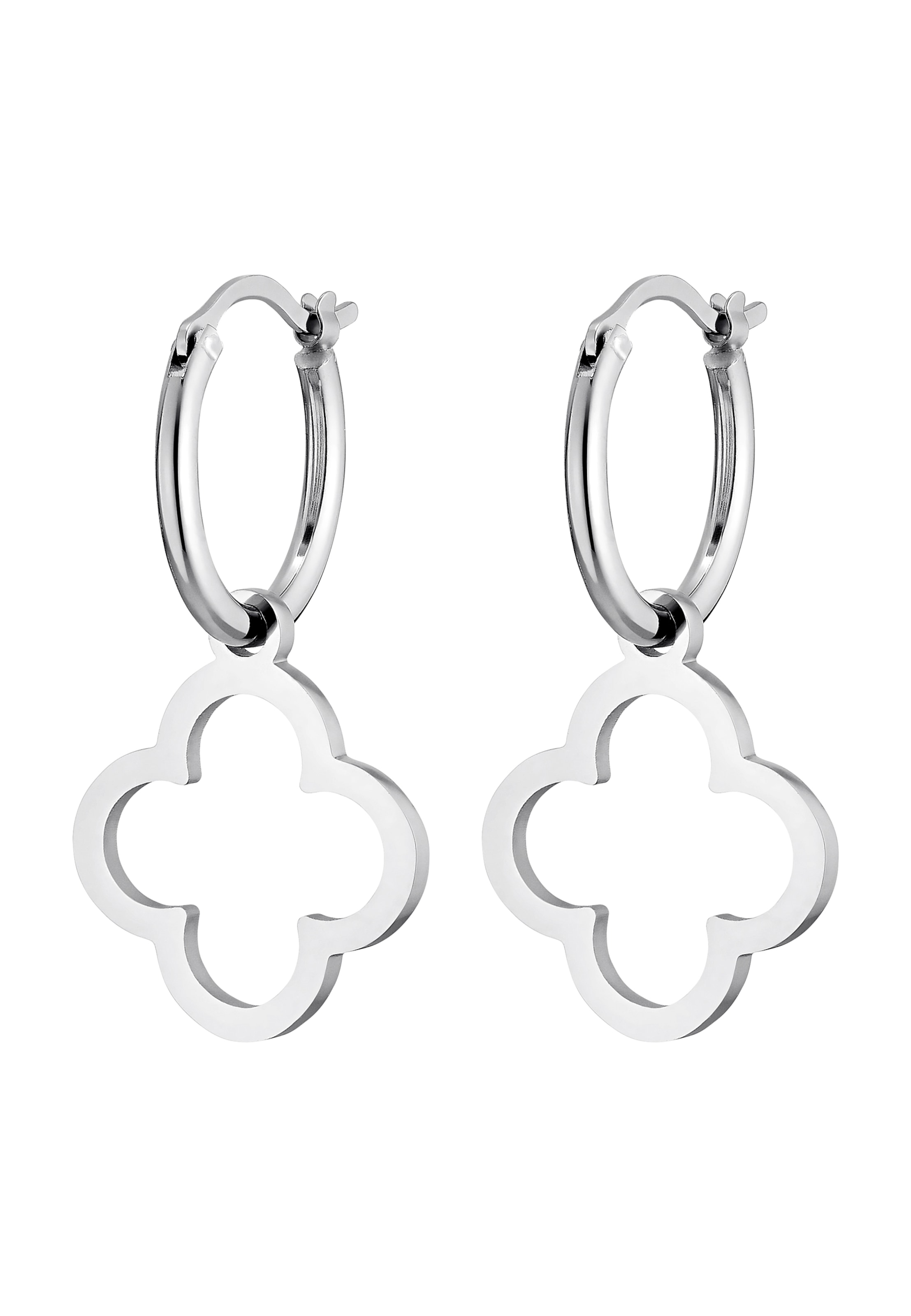 Heideman Oorbellen 'Jona' in Zilver: voorkant