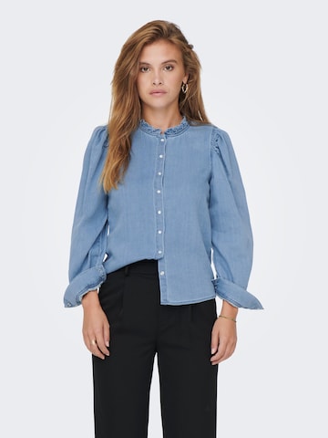 ONLY Blouse 'Jeremy' in Blauw: voorkant