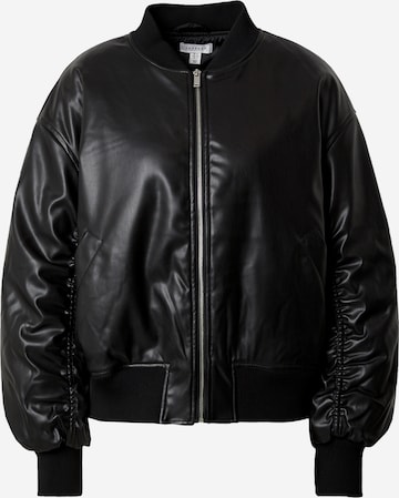 TOPSHOP Between-Season Jacket in Black: front