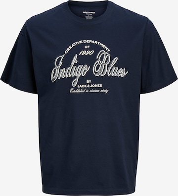 Jack & Jones Plus Shirt 'JJEDenver' in Blue: front