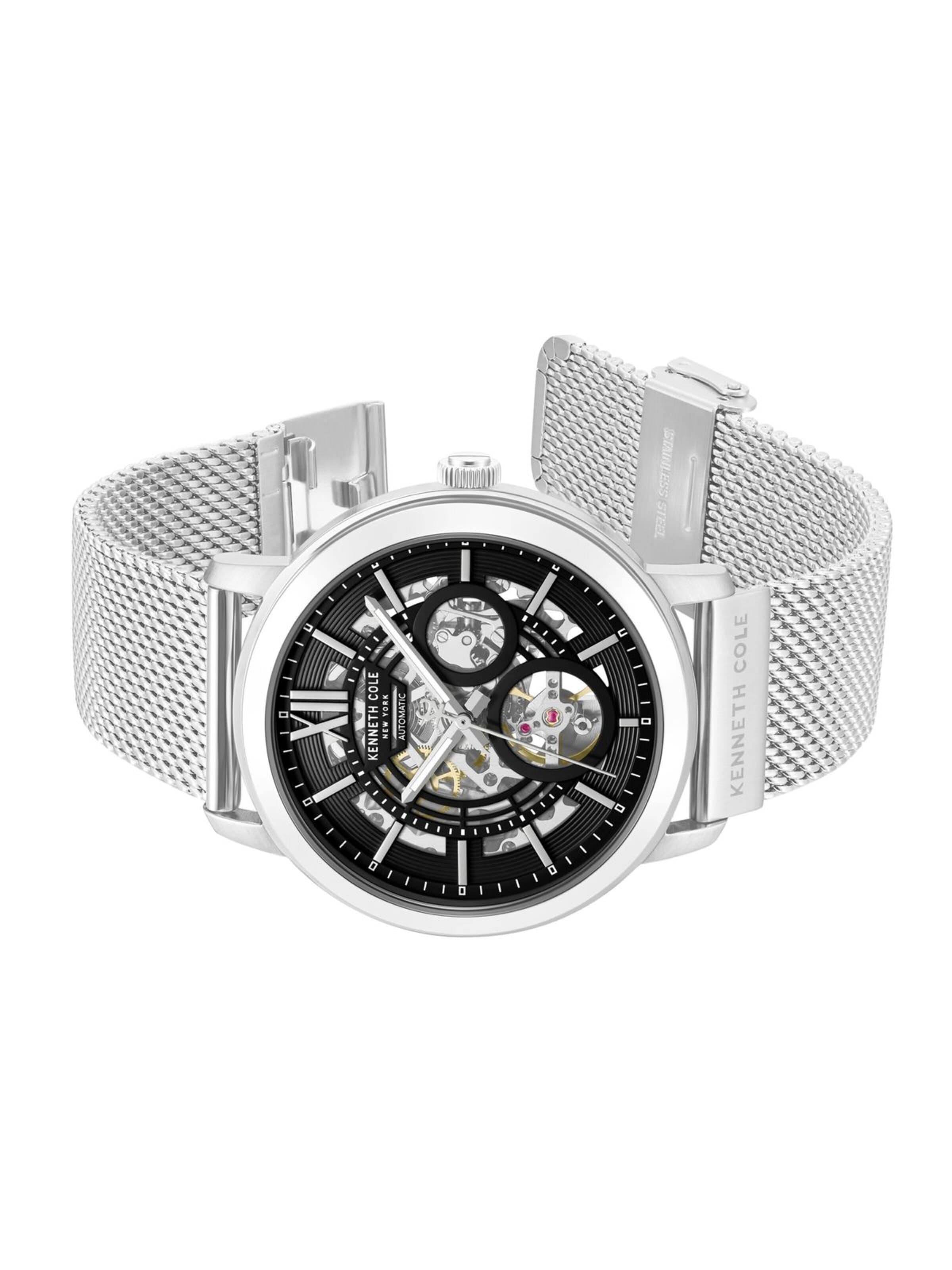 Kenneth Cole Analoguhr 'Pacific'‌‌‌‌‌‌‌‌‌‌ in Schwarz
