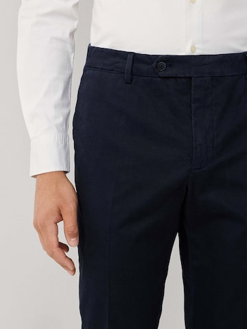 Coupe slim Pantalon chino 'KENSINGTON' Hackett London en bleu
