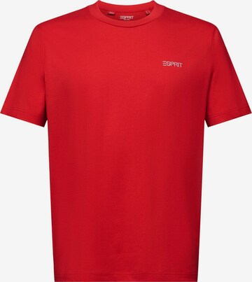 T-Shirt ESPRIT en rouge : devant