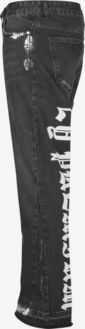 Tapered Jeans di 2Y Premium in nero