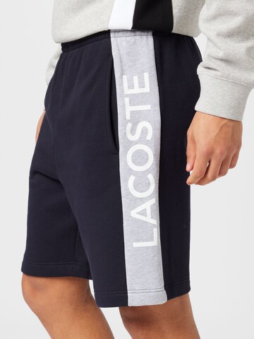 LACOSTE Regular Pants in Blue