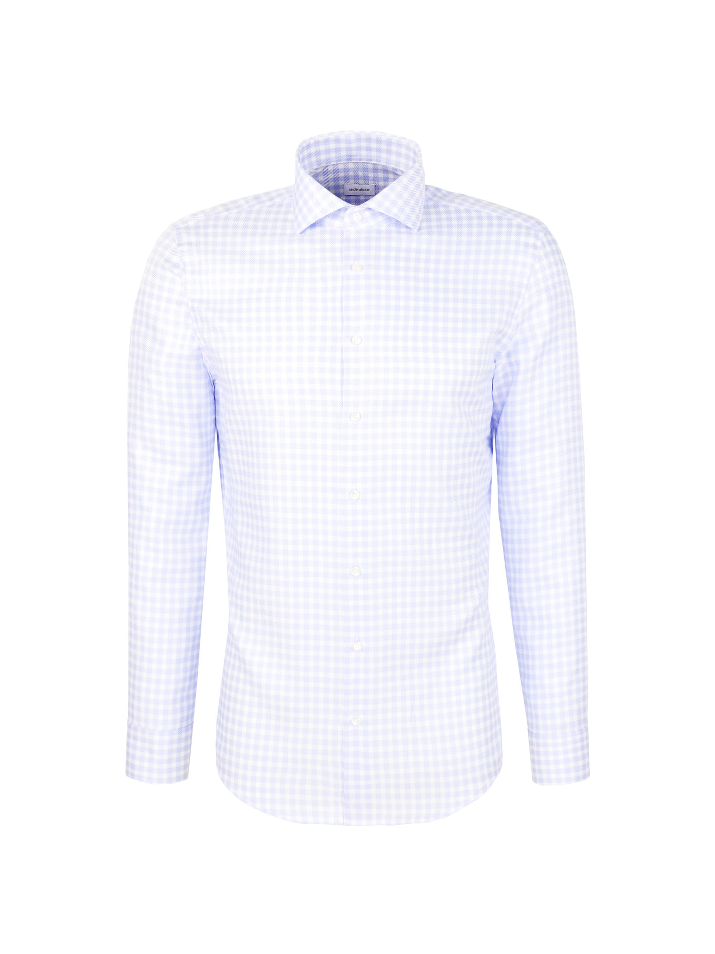 SEIDENSTICKER Slim fit Business shirt 'SMART CLASSICS' in Blue: front