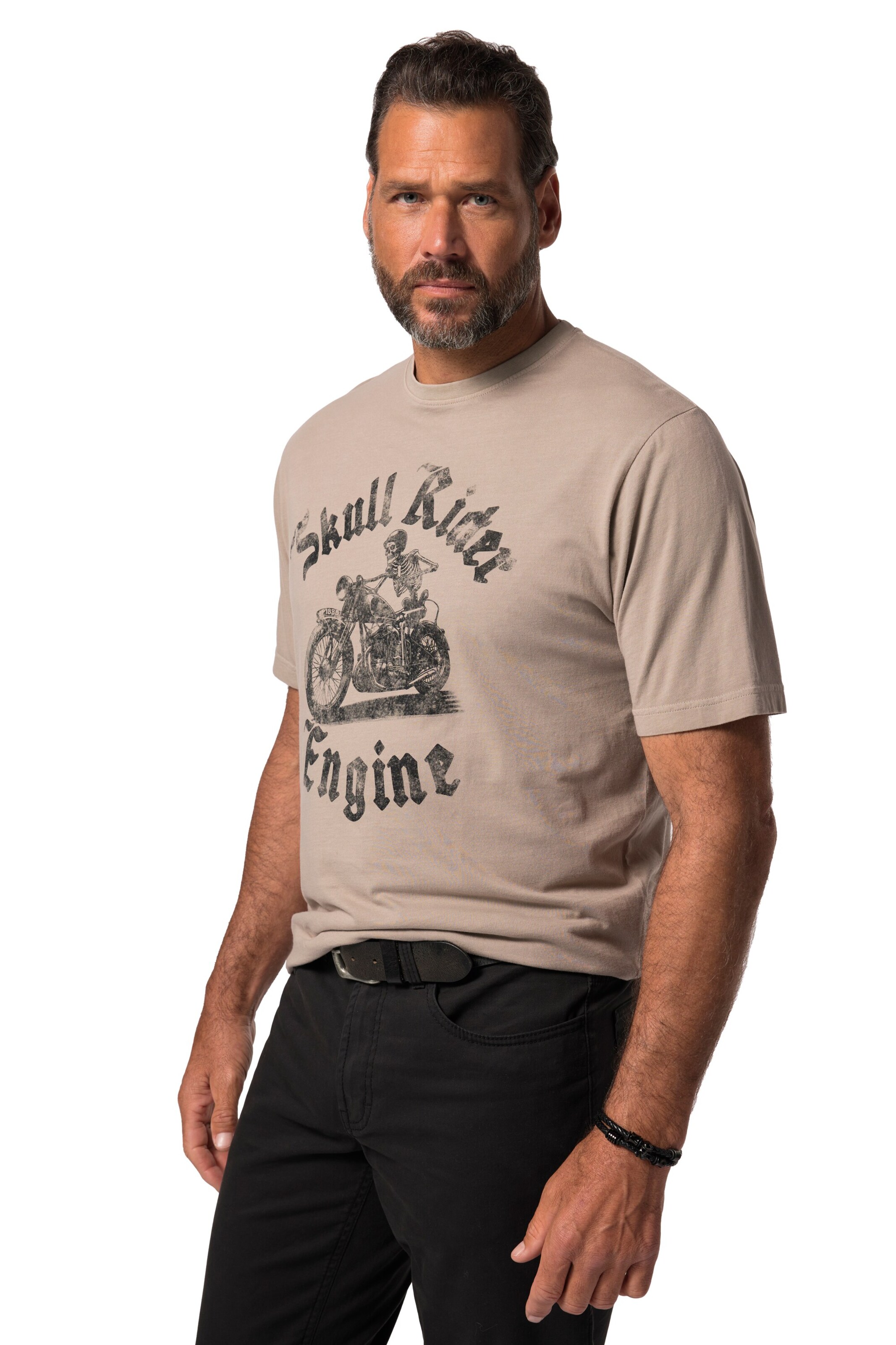 T-Shirt JP1880 en gris : devant