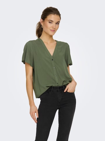 ONLY Blouse 'NOVA' in Green: front