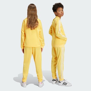 Effilé Pantalon 'Adicolor' ADIDAS ORIGINALS en jaune