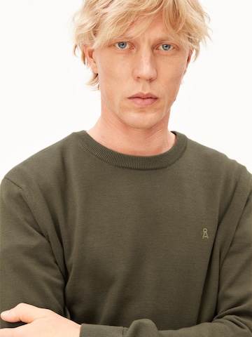 ARMEDANGELS Sweater in Green