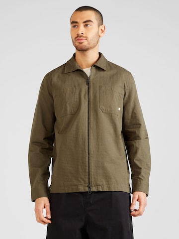 FARAH Between-Season Jacket 'OLMES' in Green: front