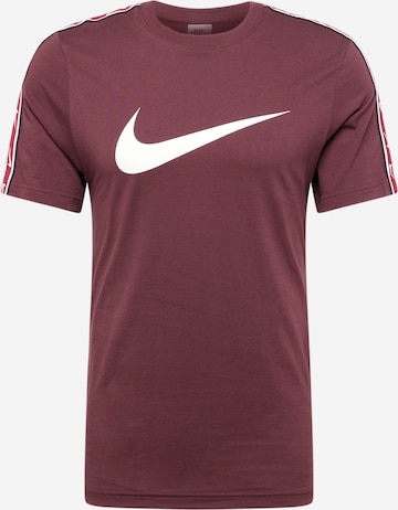 Nike Sportswear Shirt in Rood: voorkant