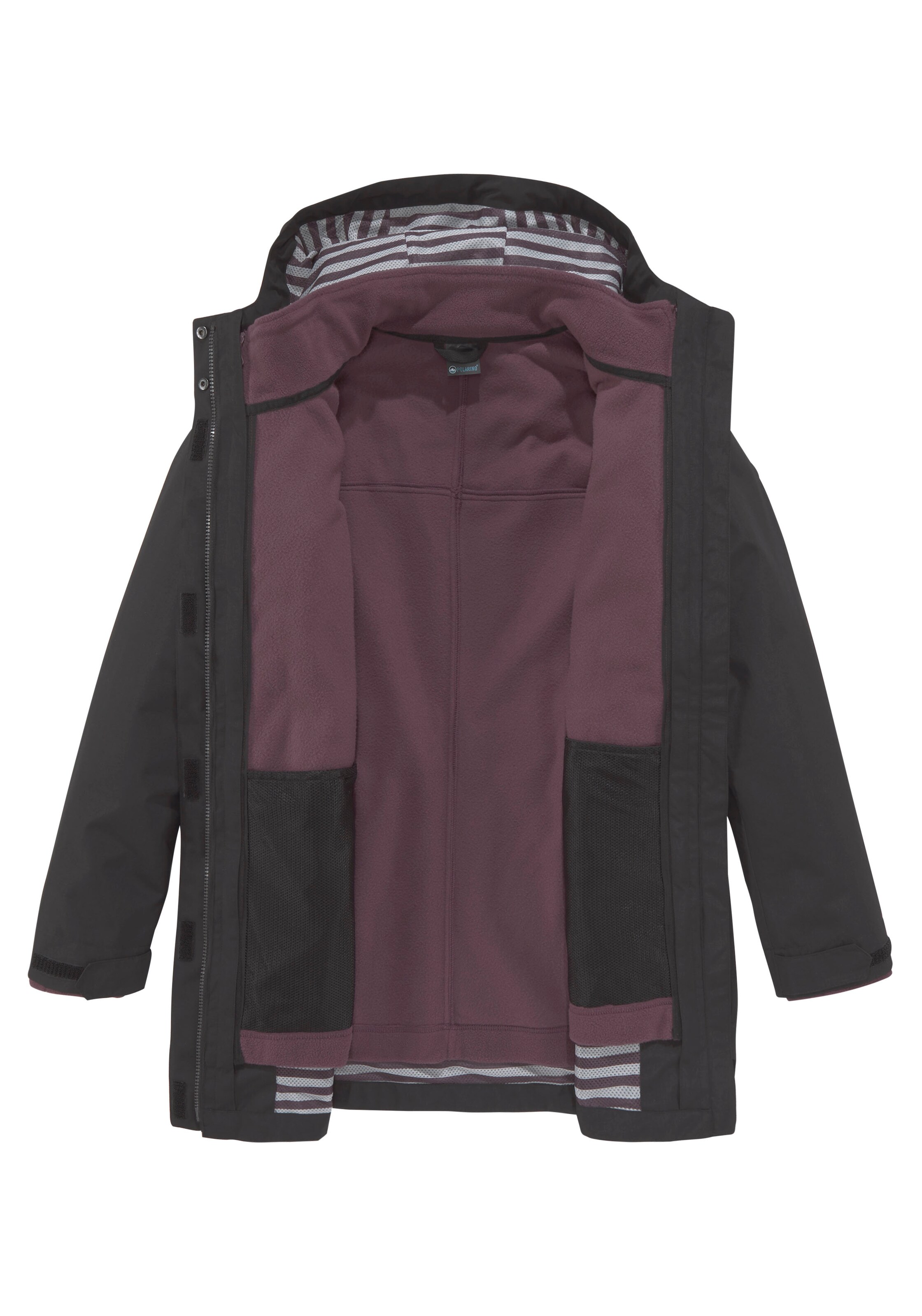 POLARINO Outdoor Jacket in Black
