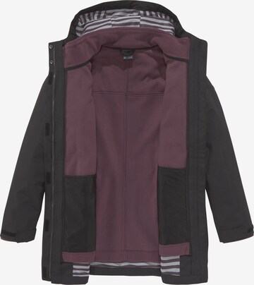 POLARINO Outdoorjacke in Schwarz