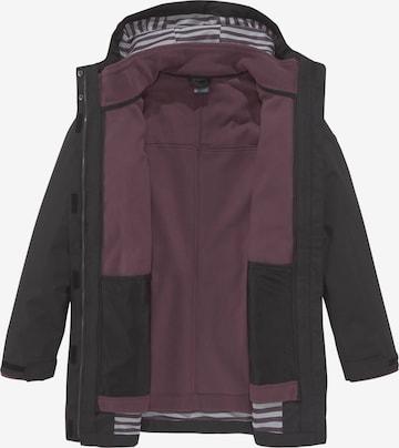 POLARINO Outdoorjacke in Schwarz