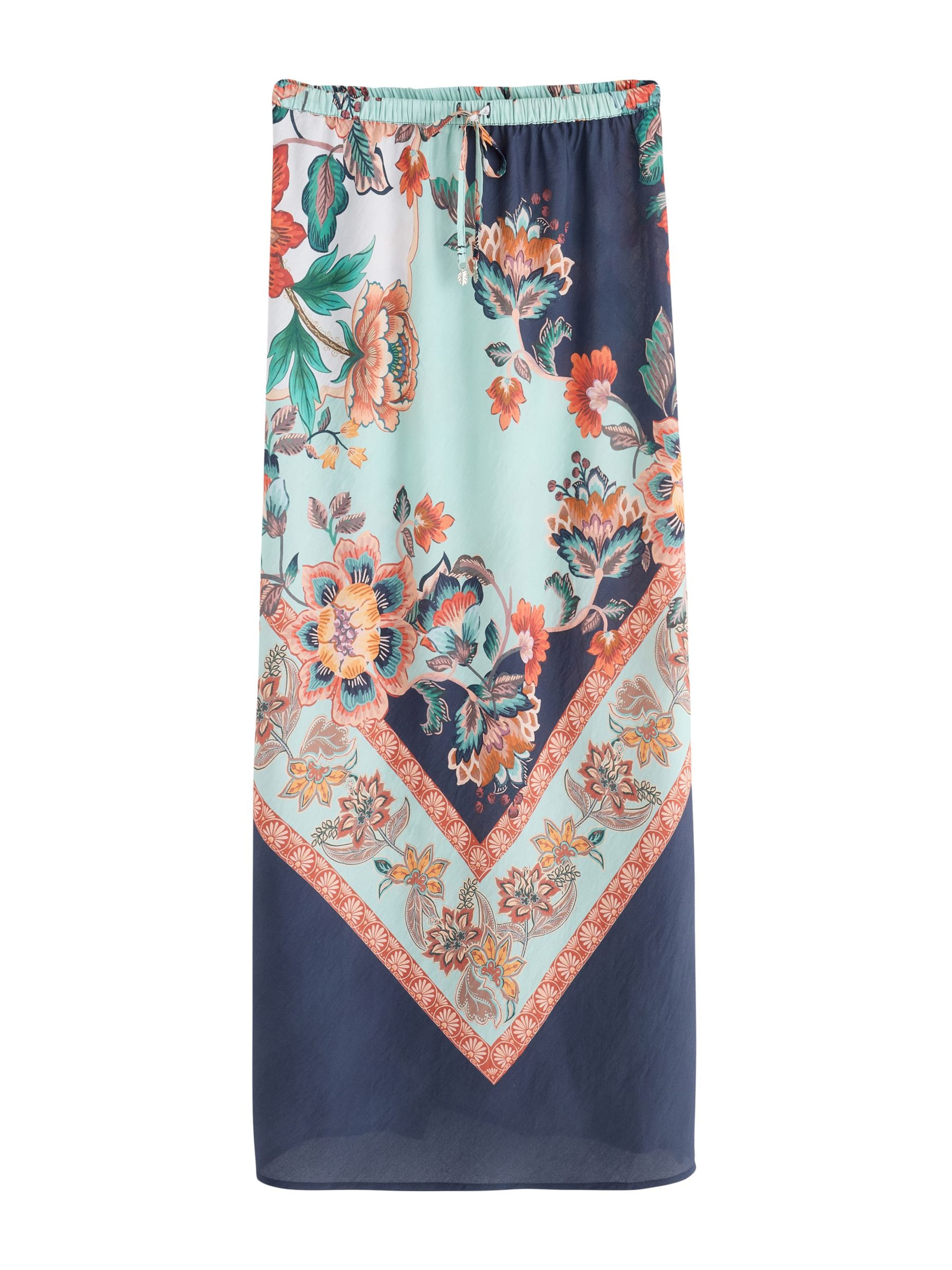 Next - Falda en azul: frente