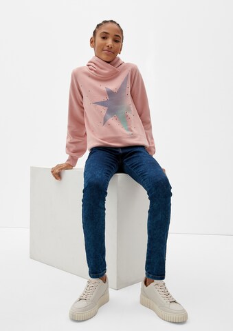 s.Oliver Skinny Jeans 'Suri' in Blauw: voorkant