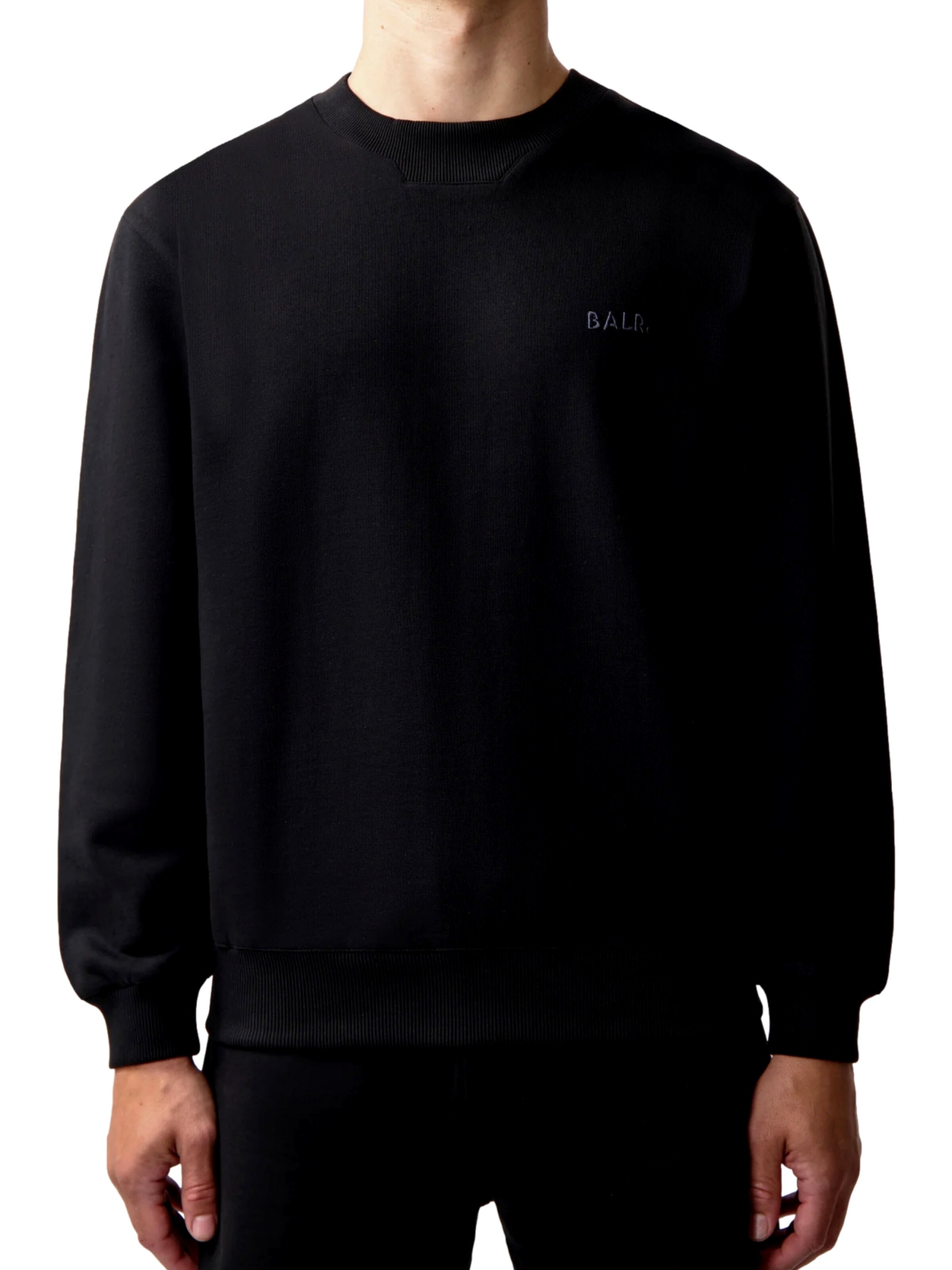 BALR. Sweatshirt 'Logo' in Black: front
