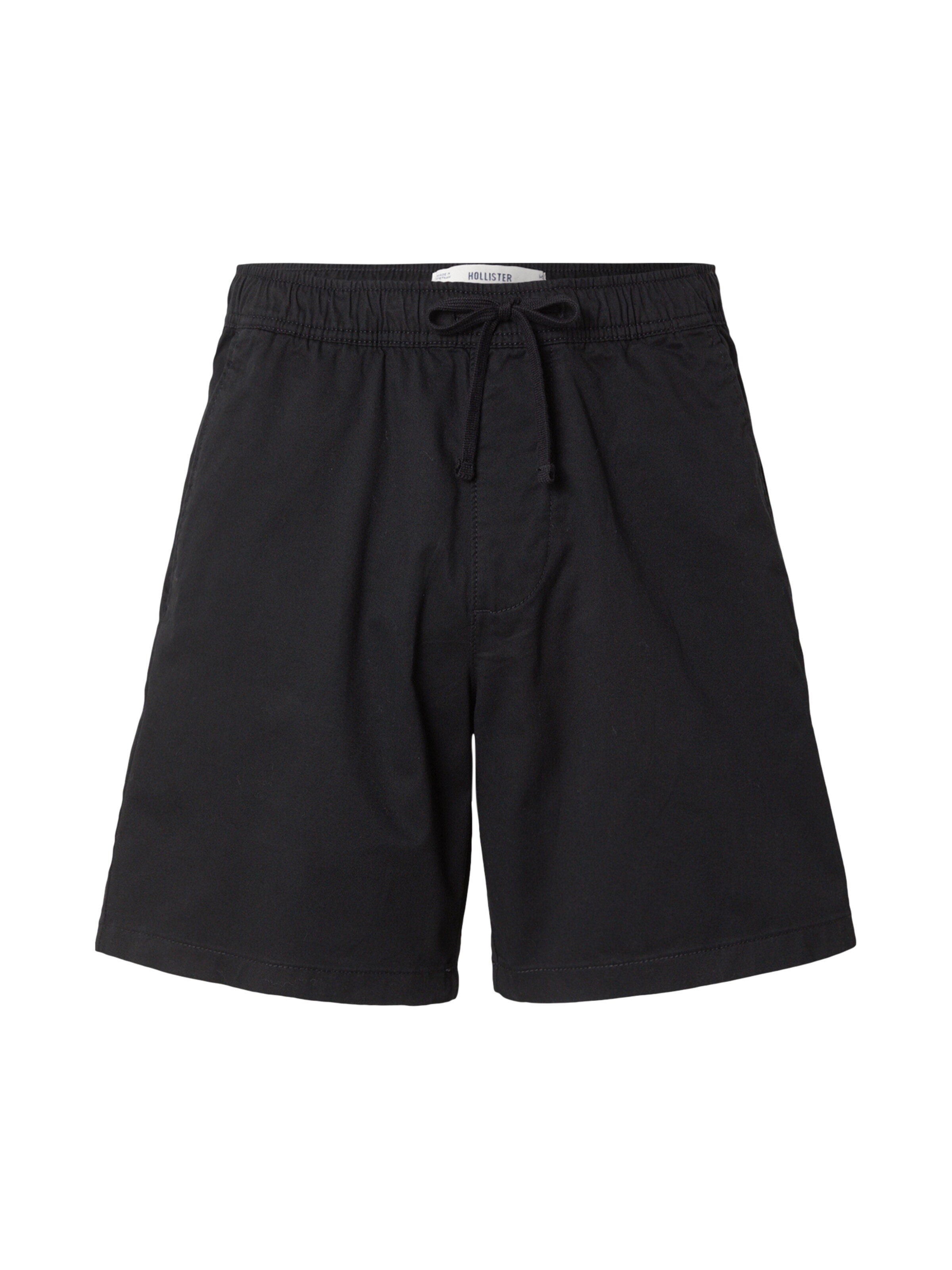 melns HOLLISTER Standarta Bikses: no priekšpuses