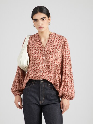 ONLY Blus 'ONLRAYA' i brun: framsida