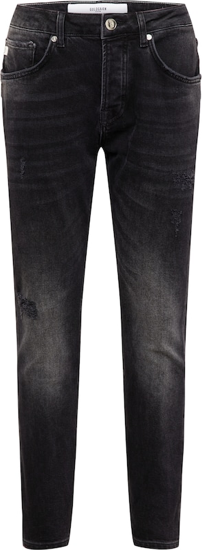 Goldgarn Slimfit Jeans in Schwarz