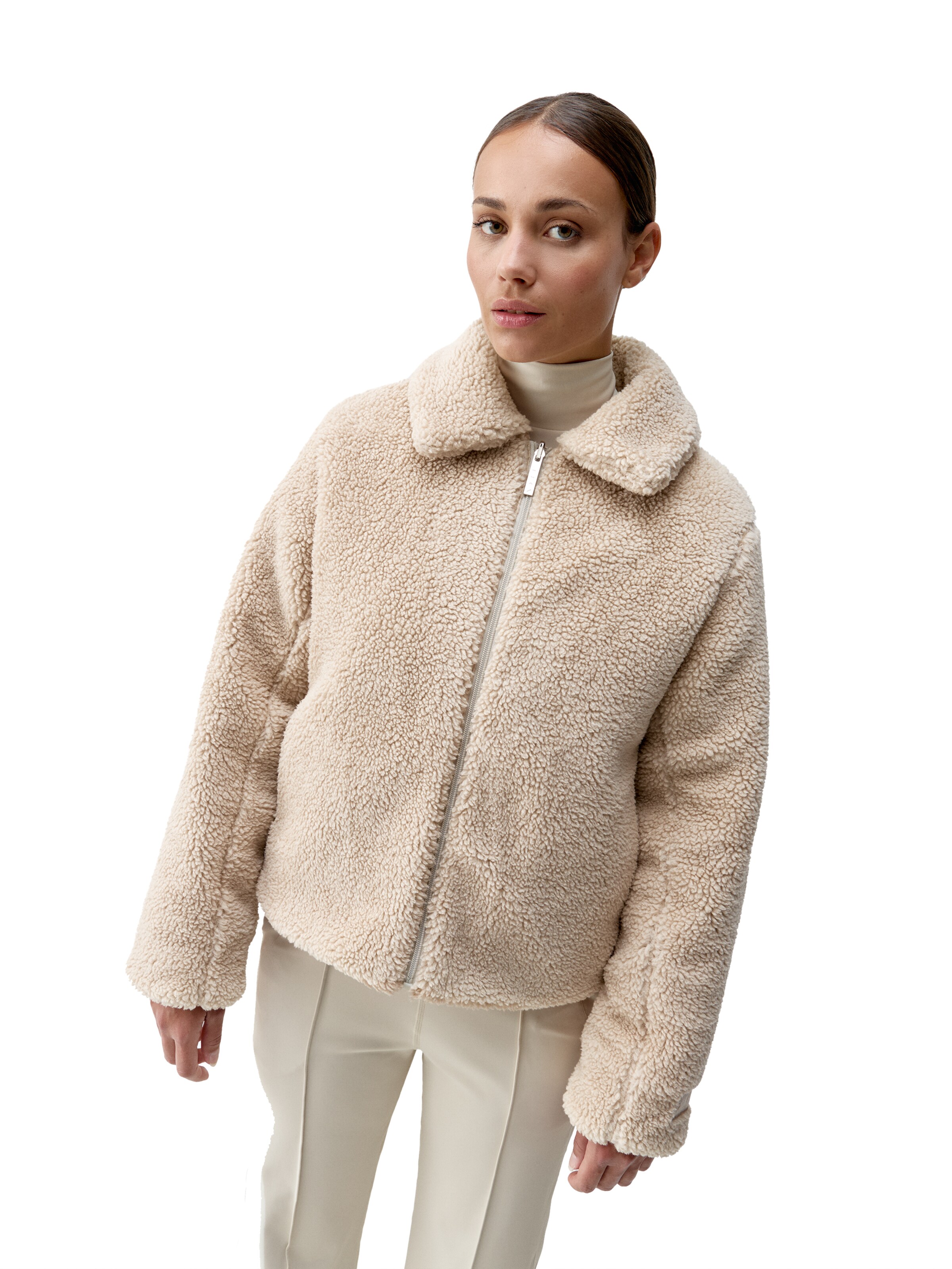 Born Living Yoga Winterjas 'Umiko' in Beige