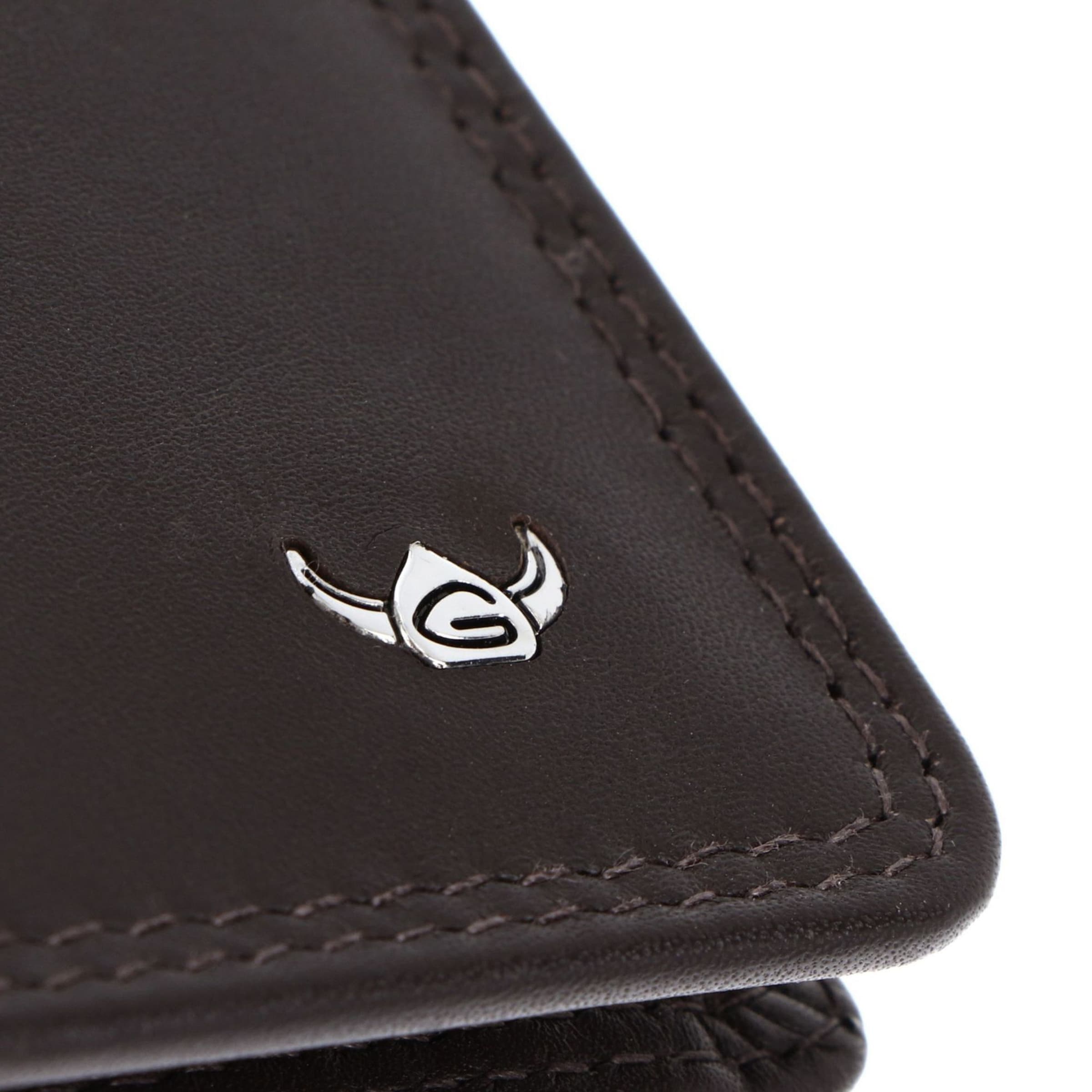 GOLDEN HEAD Wallet 'Polo' in Black
