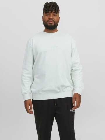 JACK & JONES Sweatshirt in Blue: front