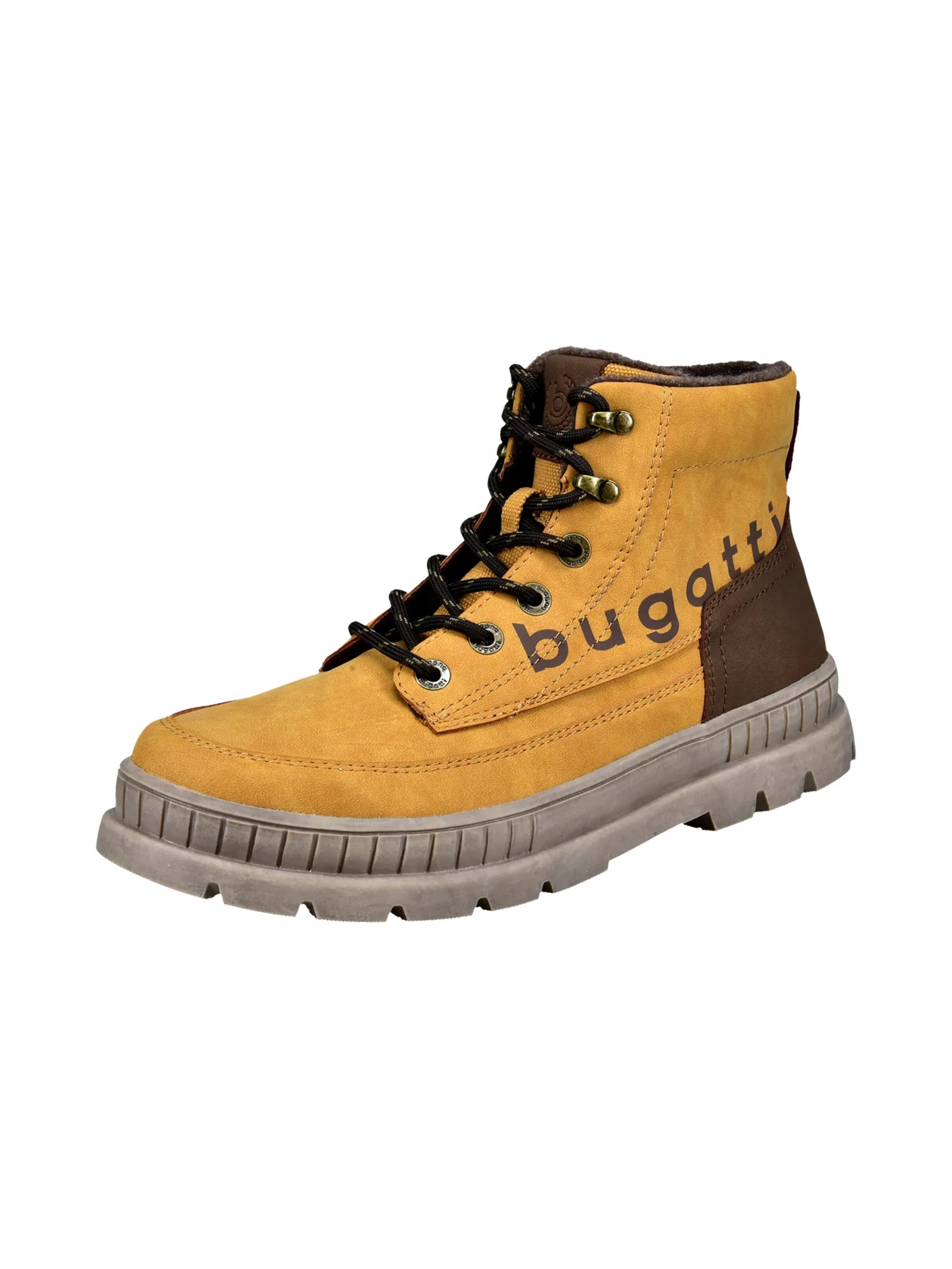 bugatti Šněrovací boty 'Pallario' - velbloudí / hnědá / žlutá, Produkt