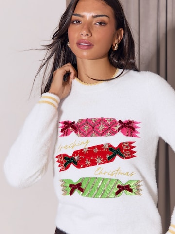 Lipsy Pullover i hvid