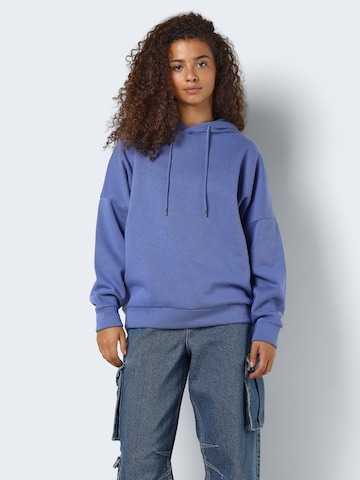 Sweat-shirt 'ALDEN' Noisy may en bleu : devant