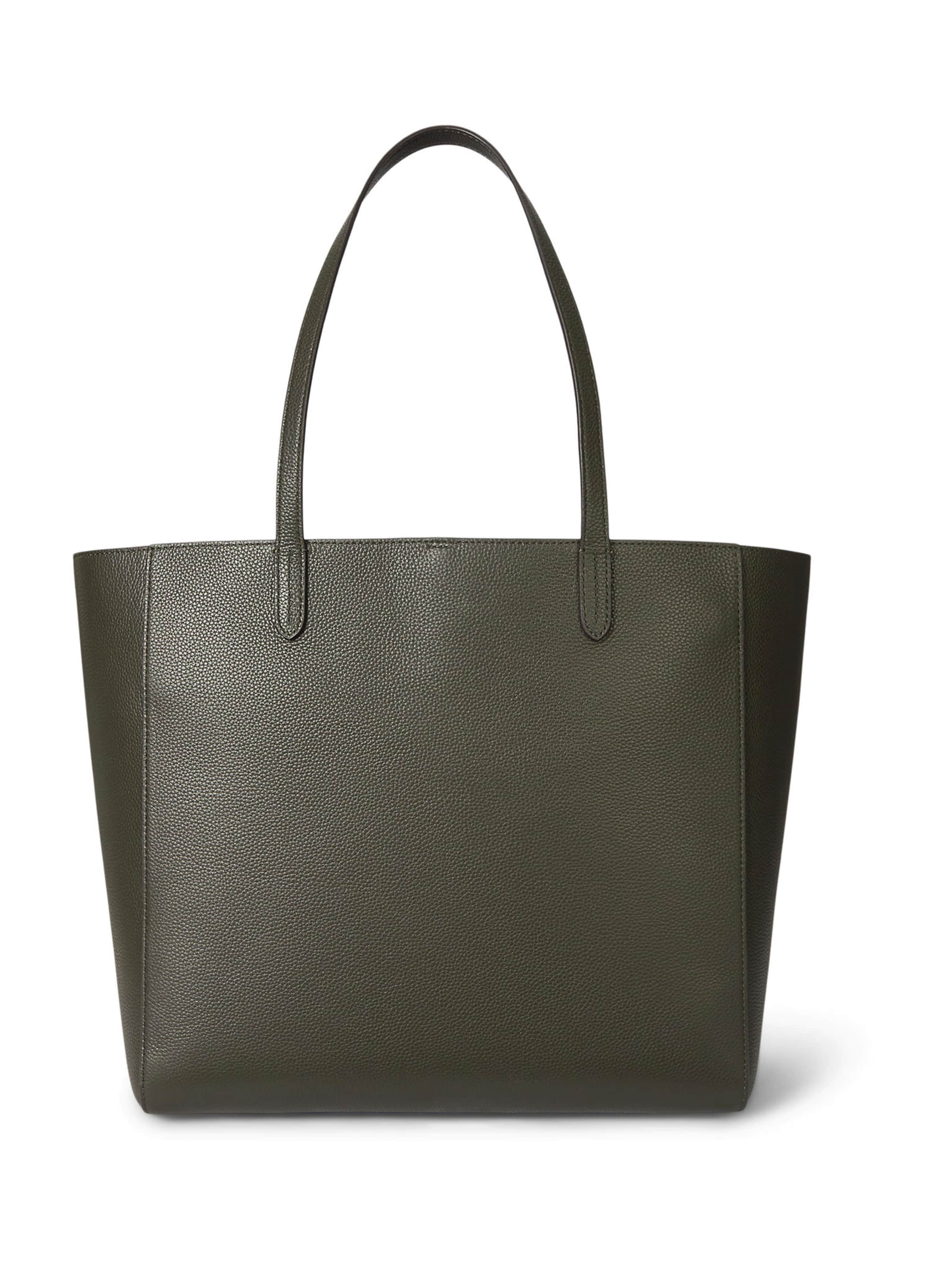 Lauren Ralph Lauren Nakupovalna torba 'CMRYN' | zelena barva