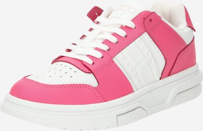 Tommy Jeans Sapatilhas baixas em rosa / branco, Vista do produto