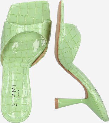Simmi London - Zapatos abiertos 'KYLEIGH' en verde