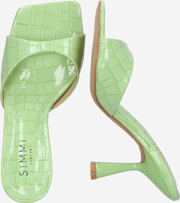 Simmi London Mules 'KYLEIGH' in Green