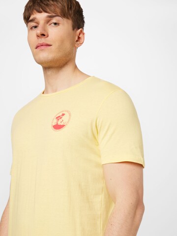 BLEND - Camiseta en amarillo