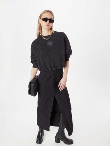 WEEKDAY Sweatshirt in Schwarz