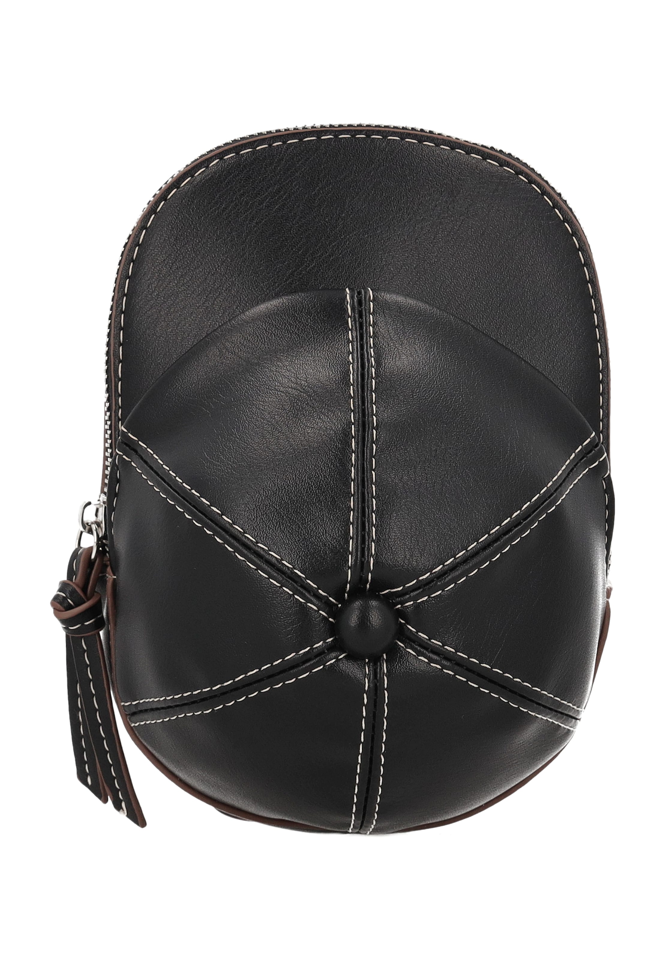 MYMO - Mala de ombro em preto: frente