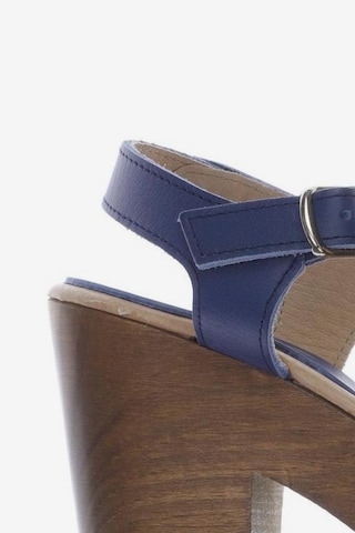 ALBA MODA Sandals & High-Heeled Sandals in 37 in Blue