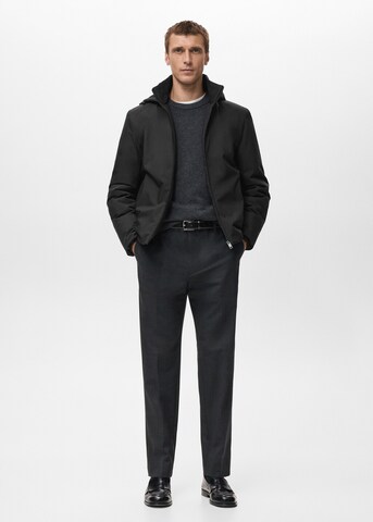 MANGO MAN Between-Season Jacket 'Cunen' in Black