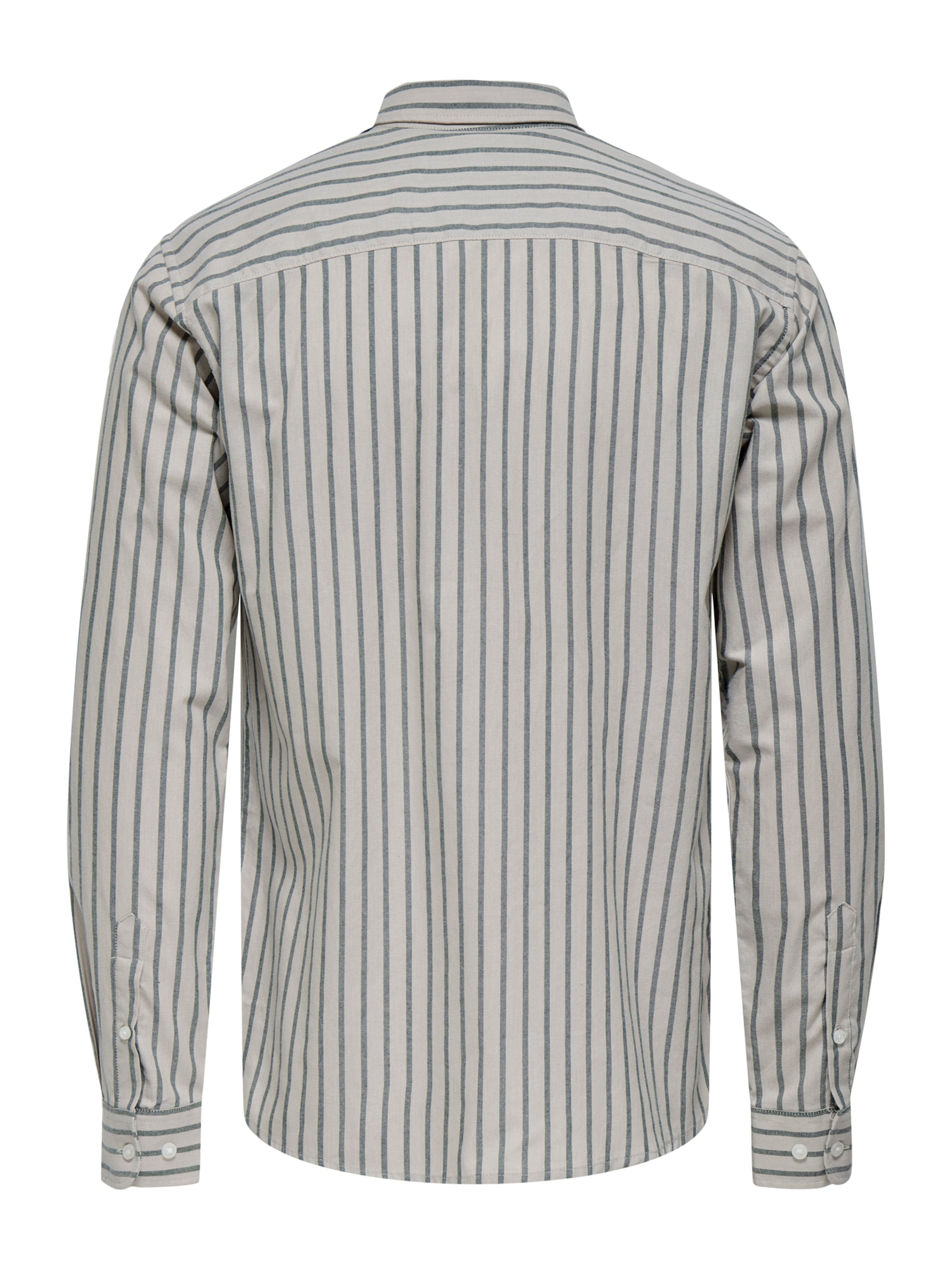 Only & Sons Slim Fit Paita 'ONSALVARO' värissä vihreä