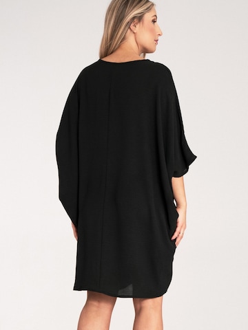 Figl Oversized jurk 'M1127' in Zwart