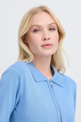 b.young Gebreid vest 'MMORLA' in Blauw