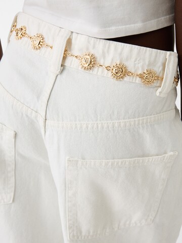 Bershka Gürtel in Gold