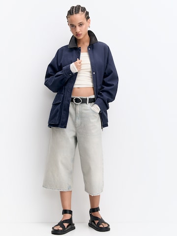 Pull&Bear Between-season jacket in Blue