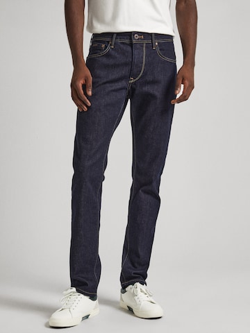 Pepe Jeans Tapered Jeans in Blau: Vorderseite