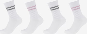 s.Oliver Socks in White: front