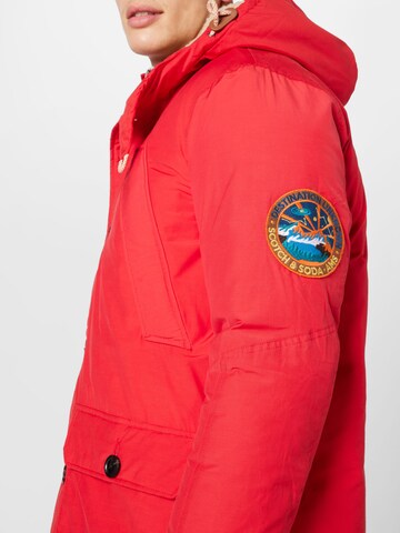 SCOTCH & SODA - Parka de inverno em vermelho