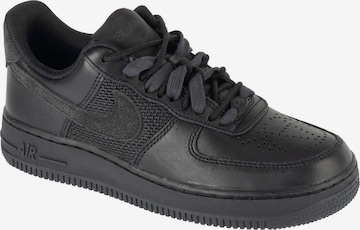 NIKE Sneaker low 'Air Force 1 Low x Slam Jam' in Schwarz: Vorderseite