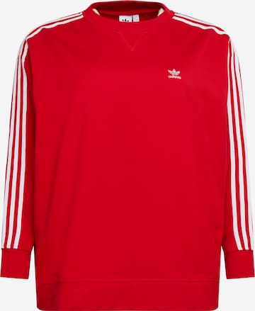 Sweat-shirt ADIDAS ORIGINALS en rouge : devant